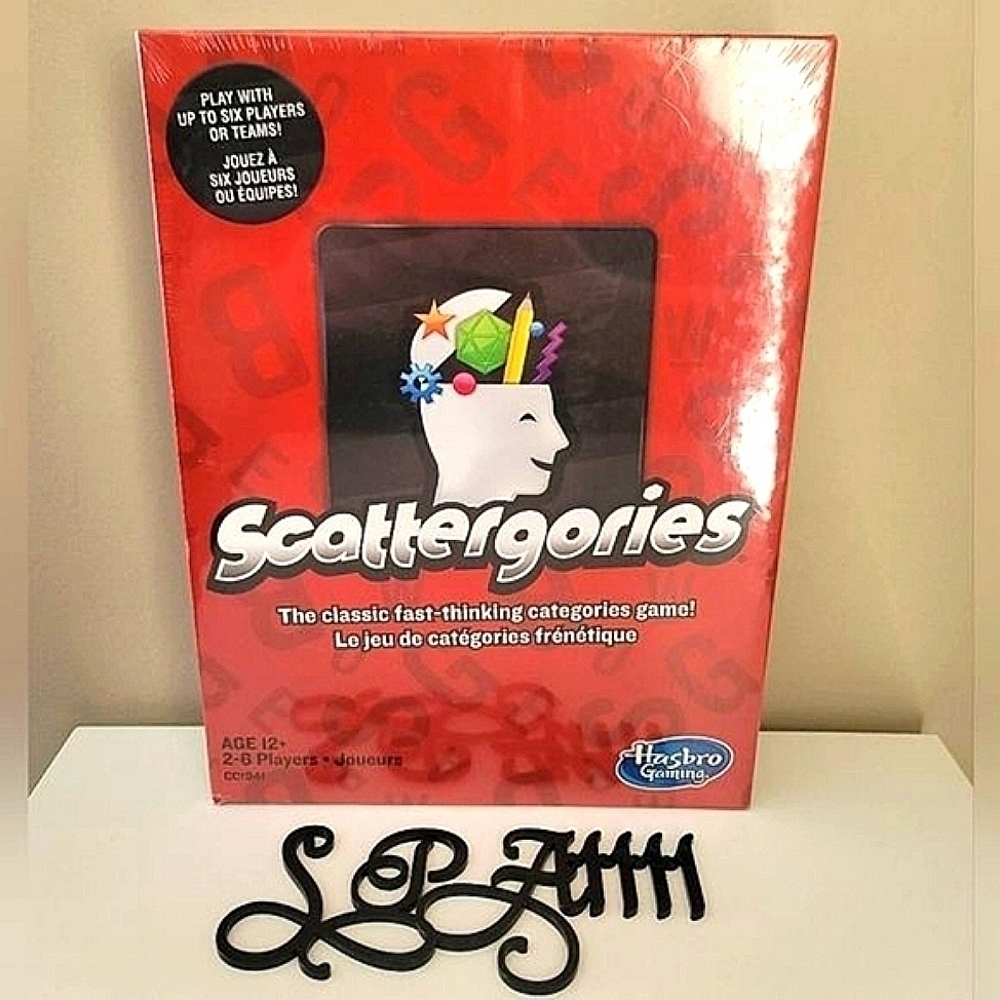Scattergories Game New In Wrap #1054